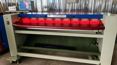 Máquina para medir pieles de gran tamaño