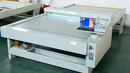 Máquina electrónica para medir cuero