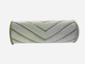 Rodillo de tela (blanco)